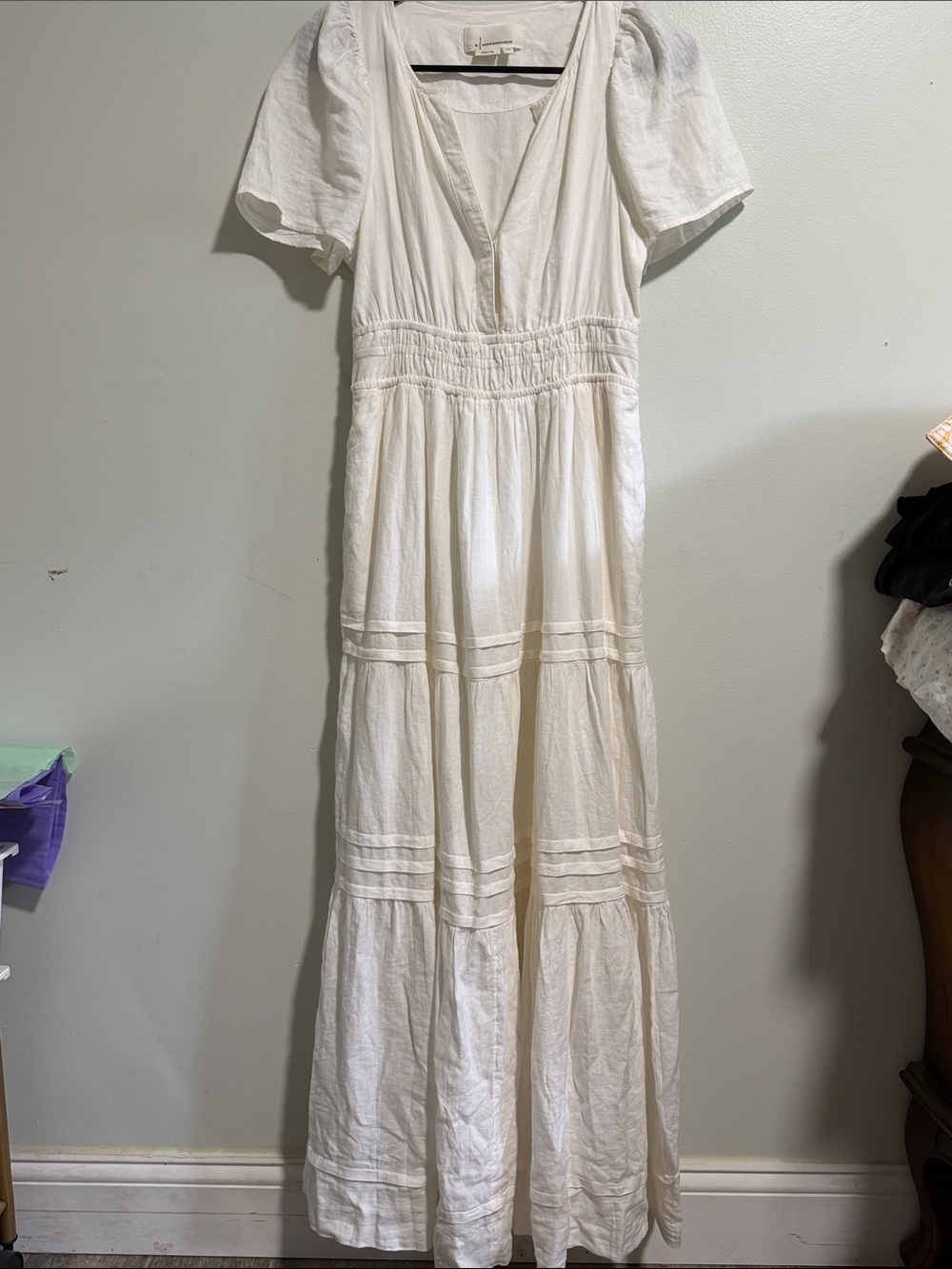 Anthropologie Maxi Dress w/Pockets Size XXS